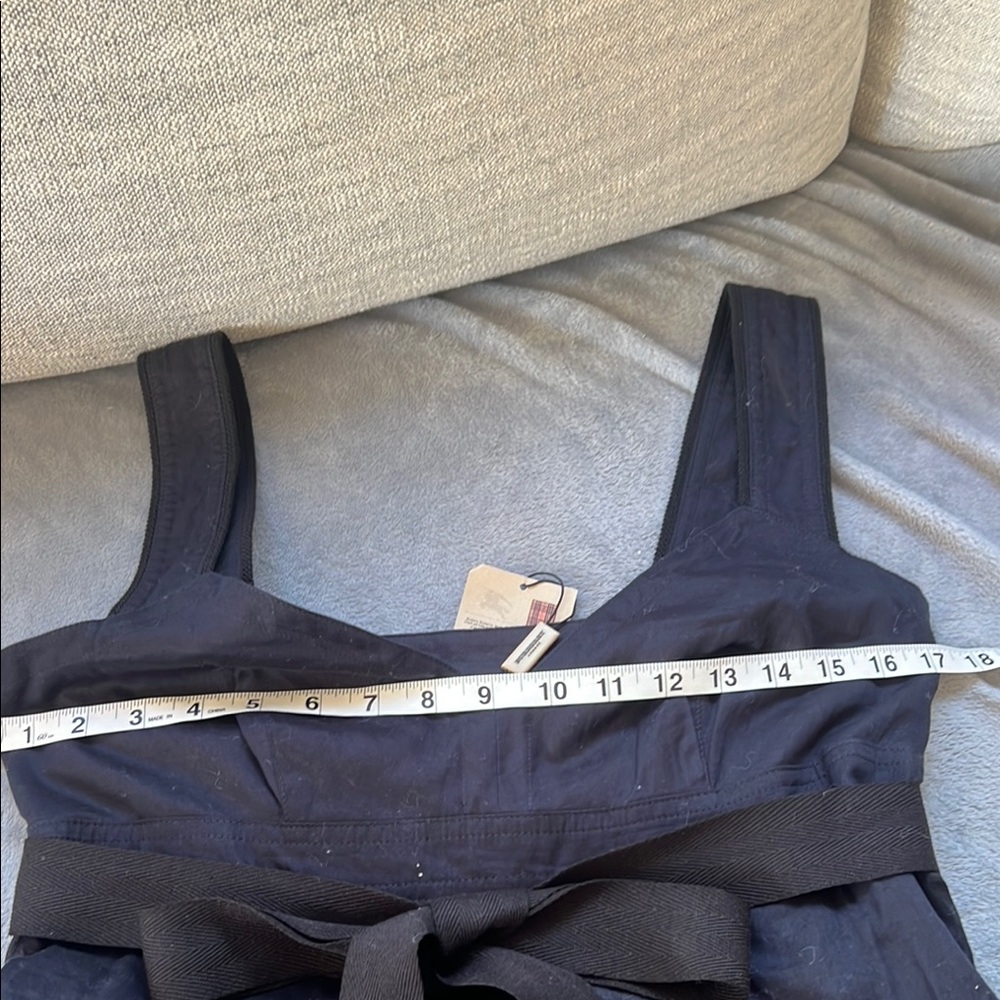 Burberry Black Sleeveless Midi Sundress - Picture 12 of 13